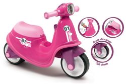 SMOBY - PORTEUR SCOOTER ROSE